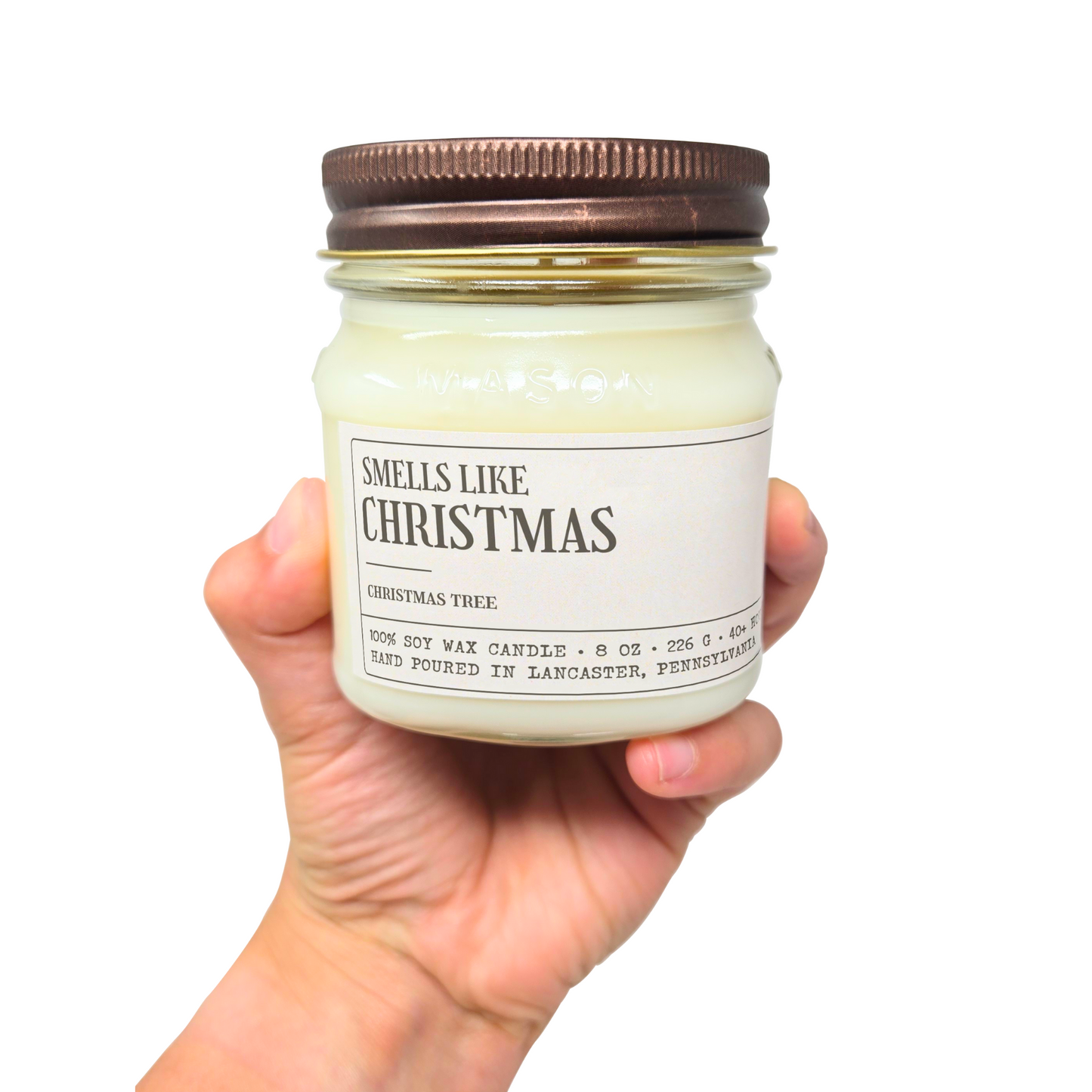 Smells Like Christmas - Funny Candle 8oz Soy Wax