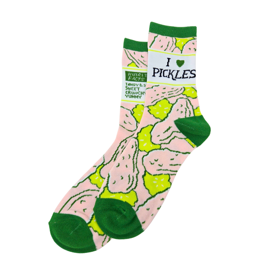 I Love Pickles Socks - Silly Sockery