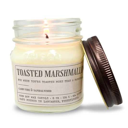 Toasted Marshmallow - Funny Candle 8oz Soy Wax