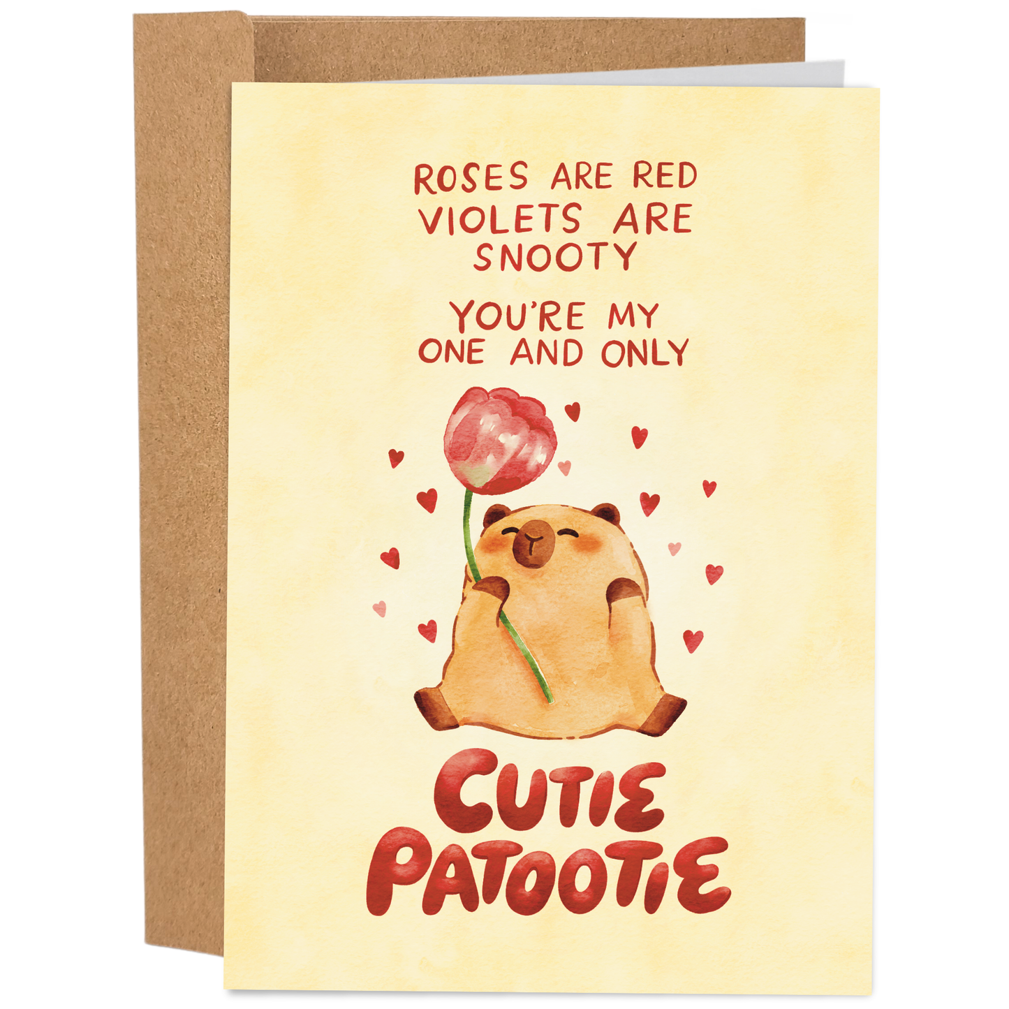 Cutie Patootie | Valentine's Day Card