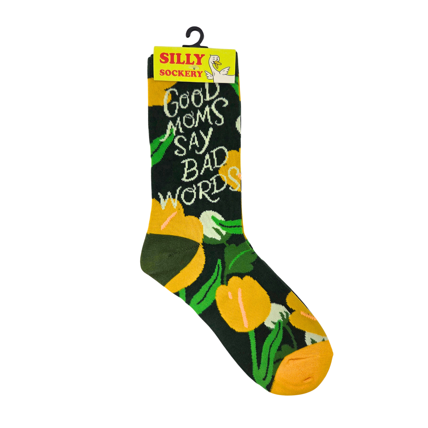 Good Moms Say Bad Words Socks - Silly Sockery