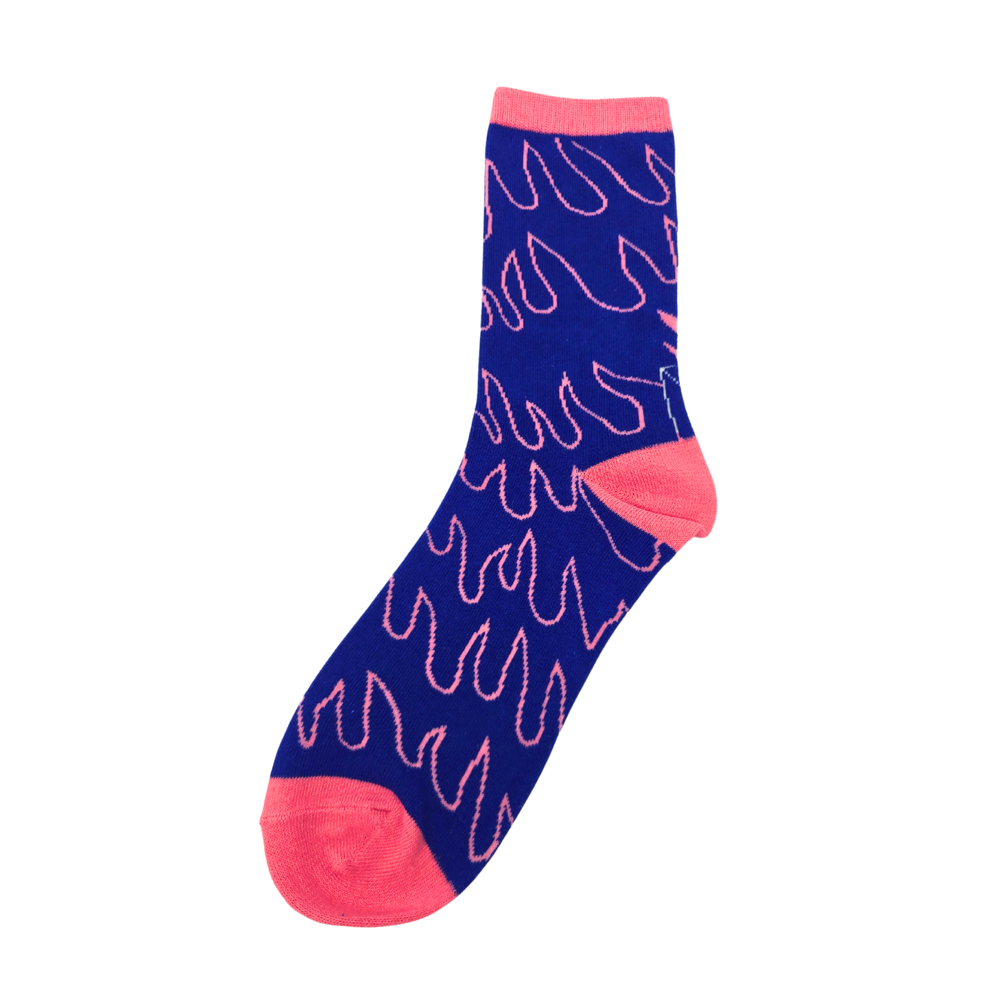 Everything’s Fine Dumpster Fire Raccoon Socks - Silly Socker