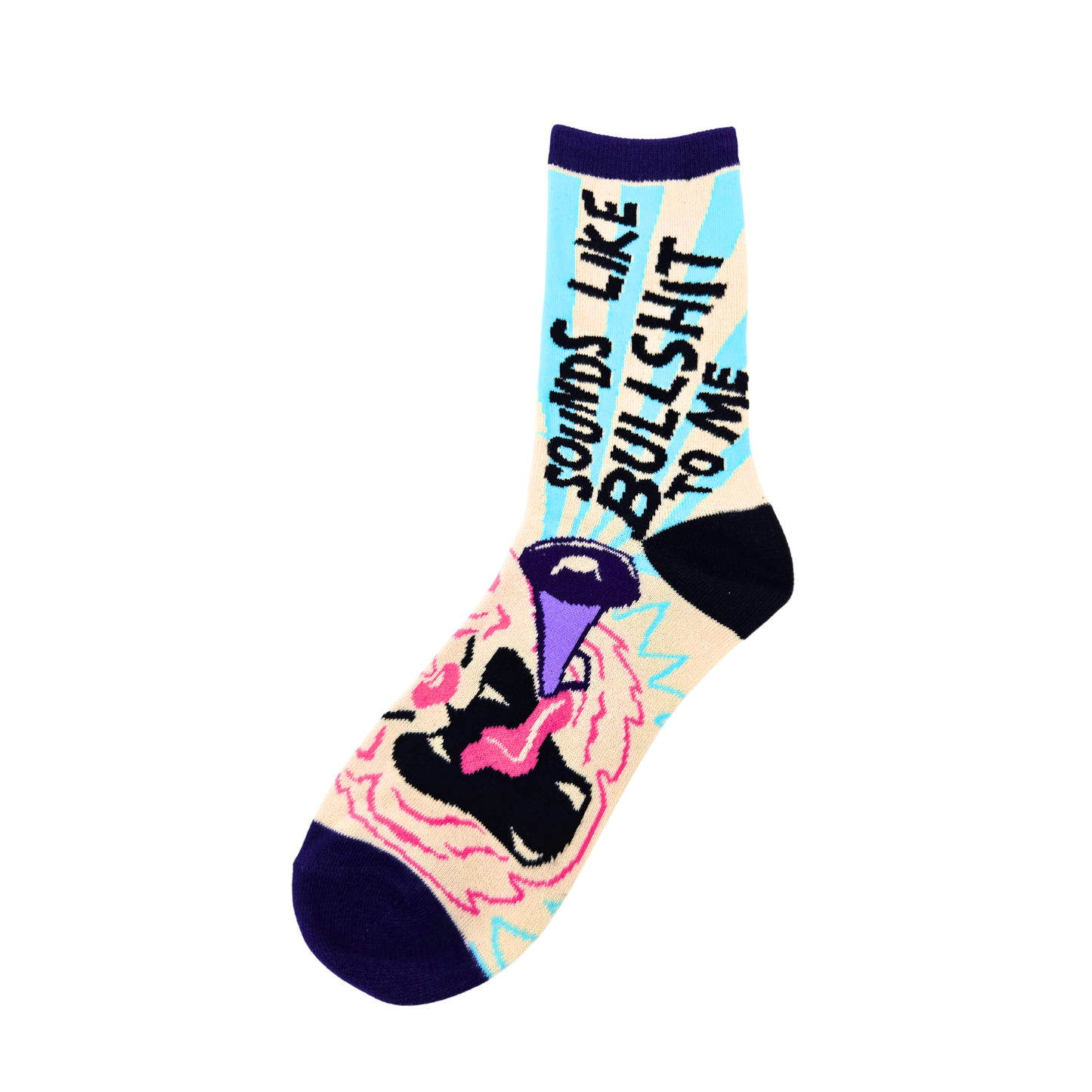 Sounds Like Bullshit To Me Socks - Silly Sockery