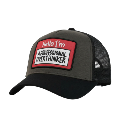 A Professional Overthinker | Funny Trucker Hat