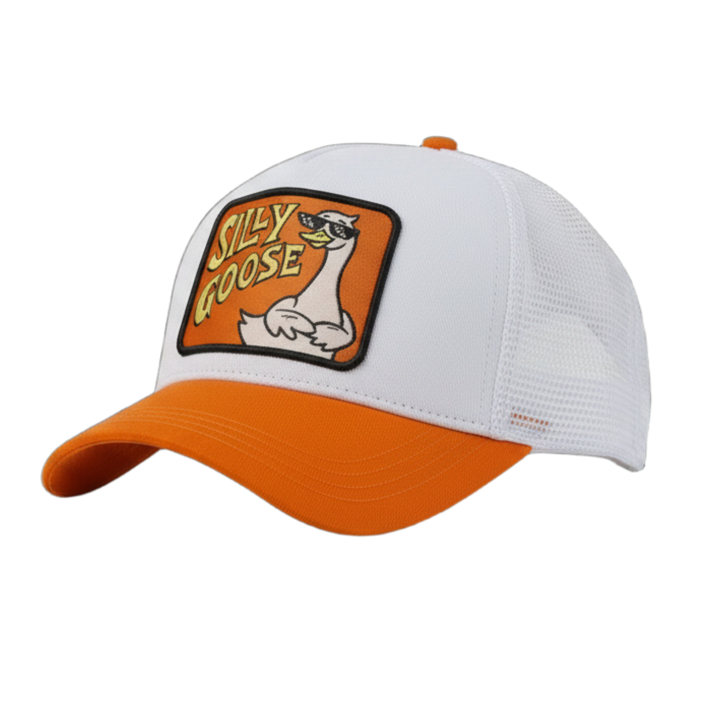 Cool Silly Goose Orange | Funny Trucker Hat