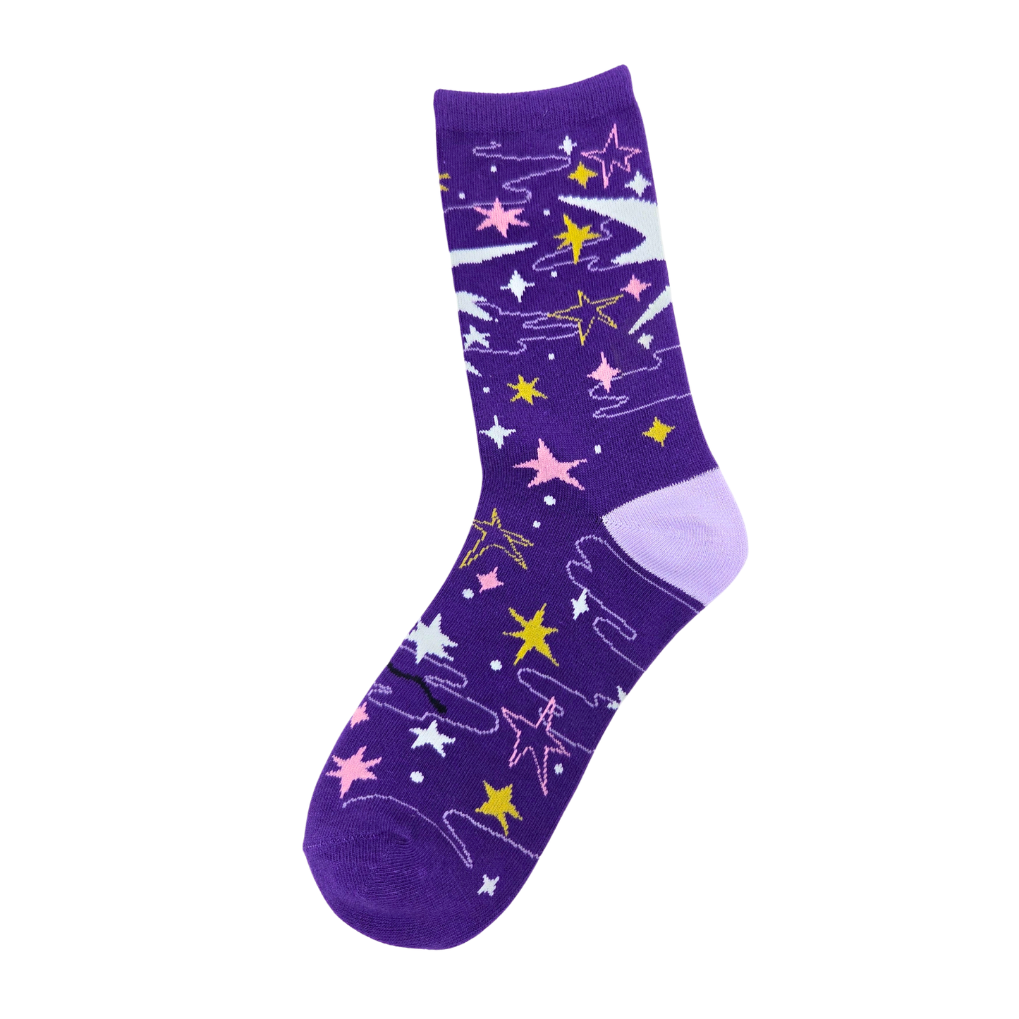 I Pooped Today Cow Astronaut Space Socks - Silly Sockery