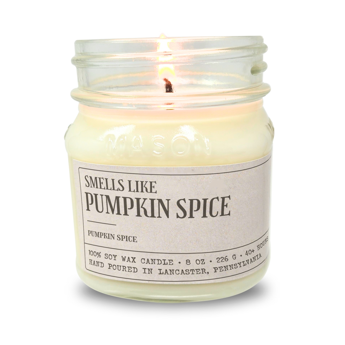 Smells Like Pumpkin Spice - Funny Candle 8oz Soy Wax