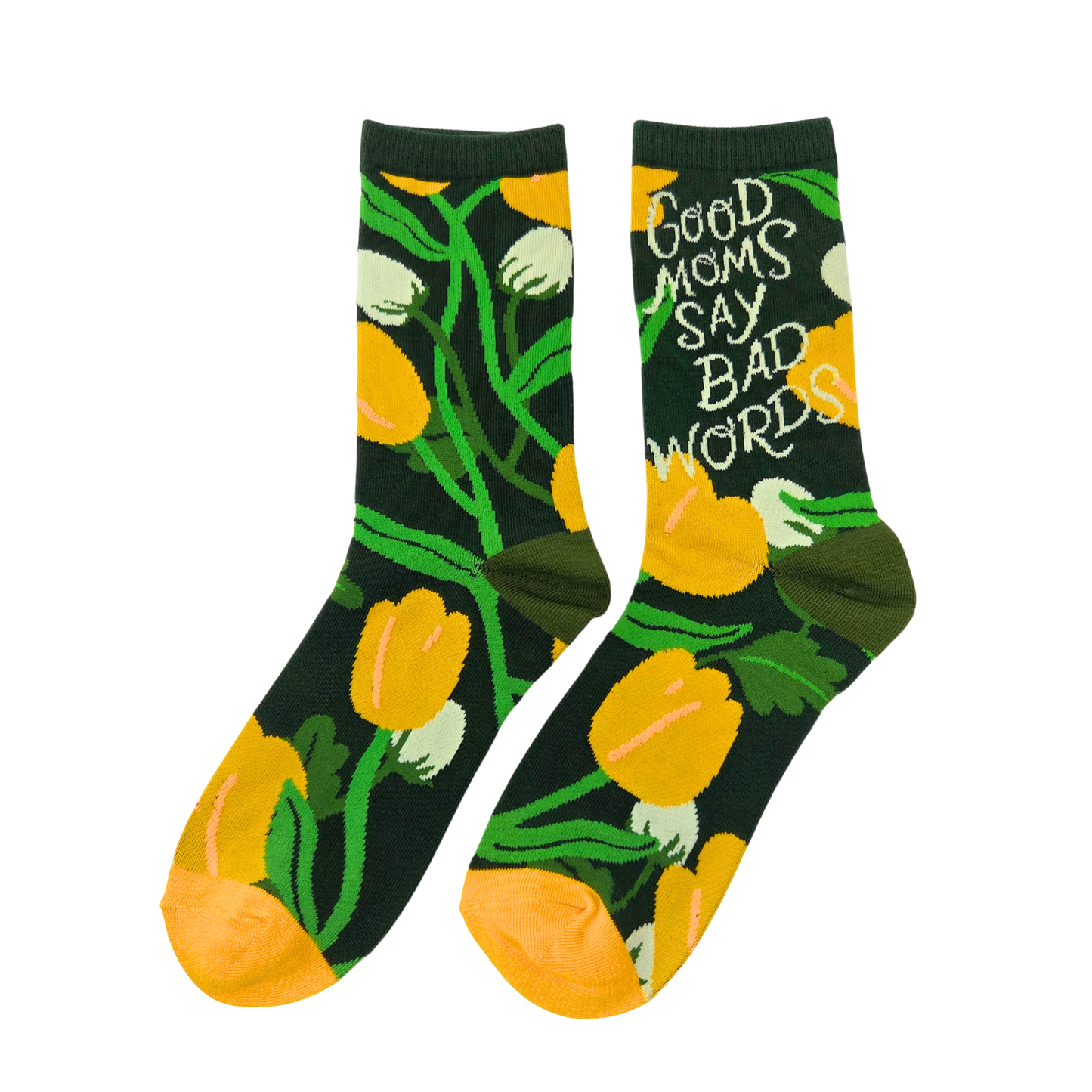 Good Moms Say Bad Words Socks - Silly Sockery